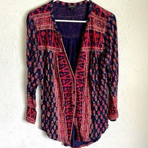 Lucky Brand 3/4 sleeve blouse
